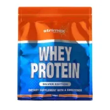 Протеин сывороточный Strimex Whey Protein Silver Edition, 500 г. (лесные ягоды)