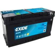 Аккумулятор - EXIDE AGM 12V 96AH 850A R 353x175x190mm / EK960