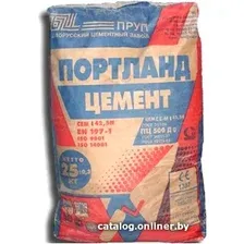 Цемент Белорусский цементный завод ЦЕМ I 42,5 Н (М500) 25 кг