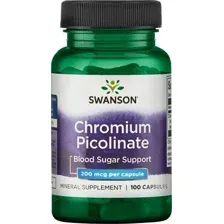 Chromium Picolinate 200 mcg, 100 капс
