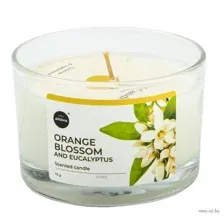Свеча декоративная ароматизированная "Orange Blossom And Eucalyptus"