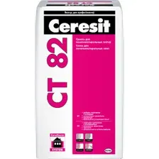 Клей для теплоизоляции и армирующей сетки Ceresit СТ 82, 25 кг