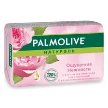 Мыло туалетное Palmolive С экстрактом лепестков роз и молочком, 90 г