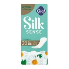 Прокладки ежедневные Ola! Silk Sense Daily Deo Ромашка (20шт)