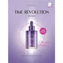 Маска для лица Missha Time Revolution Night Repair Ampoule Mask, MS201379, 30 г