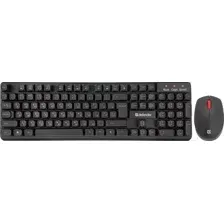 Комплект клавиатура и мышь Defender Milan C-992 / 45992 (черный)