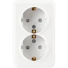 Розетка SmartBuy Юпитер SBE-03w-16-S2-1Z