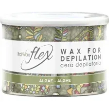 Воск ItalWax для депиляции Flex Водоросли в банке (400 г)