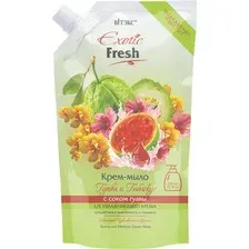 Мыло жидкое Витэкс Exotic Fresh Гуава и Гибискус дой-пак (750мл)