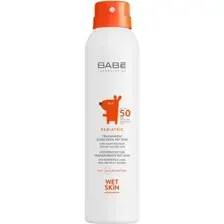 Солнцезащитный спрей Babe Laboratorios Детский влагостойкий SPF 50, 200 мл