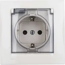 Розетка Simon 1590450-031 (слоновая кость)