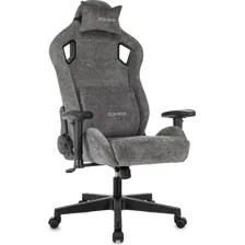 Кресло геймерское Бюрократ Zombie Ghost Fabric (серый Light-19)