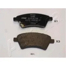 Тормозные колодки дисковые передняя ось ASHIKA 50-08-801