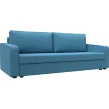 Диван Лига диванов Лига-009 124625 (рогожка амур голубой)