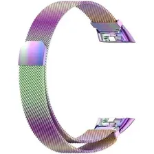 Браслет Rumi Milanese loop металлический для Huawei Band 6 / Honor Band 6 (хамелеон)