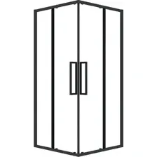 Душевой уголок Grossman Cosmo 90x90x195 300.K33.02.9090.21.00 (черный матовый/прозрачное стекло)