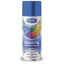 VIXEN VX-15005 Эмаль универсальная синяя (RAL5005) 520 мл аэрозоль