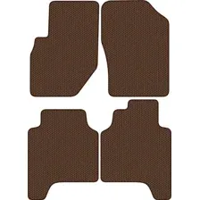 Комплект ковриков для авто Alicosta Hyundai Tarracan (suv / HP) 2001 - 2007 (коричневый, сота)