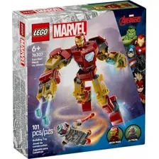 Конструктор LEGO Marvel 76307 Железный Человек против Альтрона