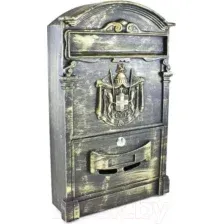 Почтовый ящик Аллюр №4010В, старая бронза