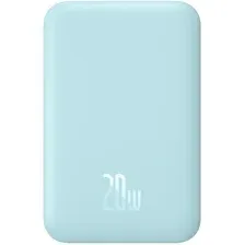 Внешний аккумулятор Baseus Magnetic Wireless PPCX020003 6000mAh (голубой)