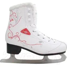 Коньки фигурные Senhai Viora / PW-215CD (р-р 35, белый)