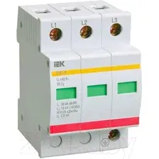 Ограничитель перенапряжения IEK MOP20-3-C