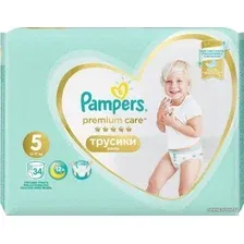 Трусики-подгузники Pampers Premium Care Pants 5 (34 шт)