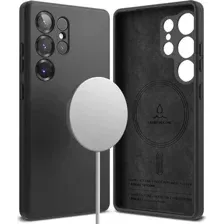 Чехол для телефона Ringke Silicone Magnetic для Galaxy S25 Ultra Black