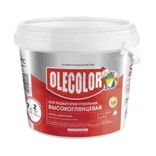 Эмаль Olecolor Для радиаторов отопления (1кг, высокоглянцевый)