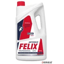 Антифриз FELIX CARBOX G12+ (красный) 3 кг