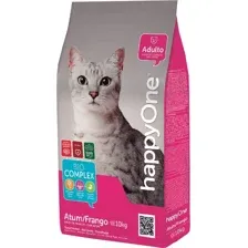 Сухой корм для кошек HappyOne Adult Tuna/Chicken (с тунцом и курицей) 10 кг