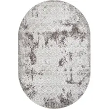 Ковер для жилой комнаты Merinos Silver F392-OVAL-GRAY (2.5x3.5)