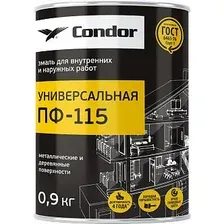 Эмаль Condor ПФ-115 0.9 кг (голубой)