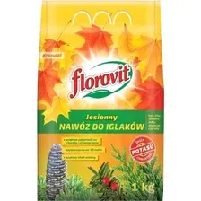 Удобрение Florovit Для хвойных осенний гранулированное (1 кг, мешок)