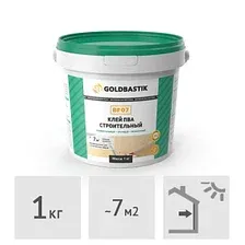 Клей строительный ПВА Goldbastik BF07, 1 кг