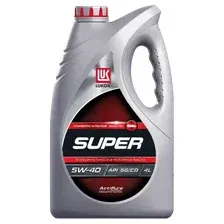 Моторное масло LUKOIL Super 3471800 5W-40 полусинтетическое 4 л