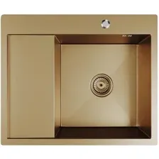 Кухонная мойка Mixline Pro 552928 (бронза, с сифоном)