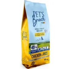 Сухой корм для собак Pet's Brunch Adult Maxi Breeds с курицей (14кг)