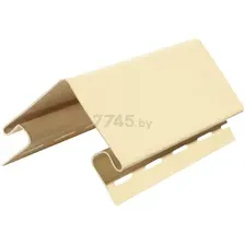 Угол для сайдинга Fineber Classic Color Наружный (3м, шампань)