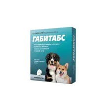 ГАБИТАБС для собак средних и крупных пород, 10таб.