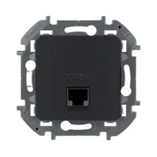 Розетка Legrand Inspiria 673828 (антрацит)