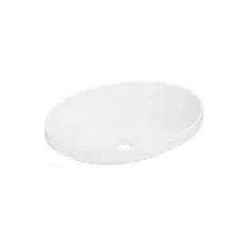Умывальник Belux Джаз 540 Эллипс (18, белый матовый/Solid Surface)