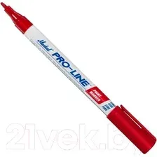 Маркер строительный Markal Pocket Pro-Line Fine / 96874 (красный)