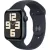 Умные часы Apple Watch SE 2 44 мм (алюминиевый корпус, полуночный/полуночный, спортивный силиконовый ремешок M/L)