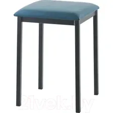 Табурет AMC Comfort 7 Г К1.13 (кожзам атлантик/черный)