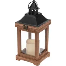 Светодиодная гирлянда Neon-Night Декоративный фонарь дерево 14х14х35 cм 513-075 (теплый белый)