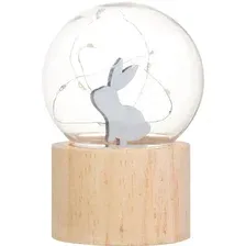 Ночник Risalux Шар-заяц 10553466 (коричневый)