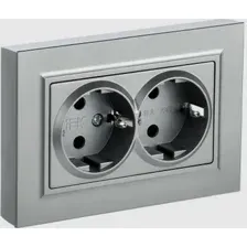Розетка IEK Brite РС12-3-БрА