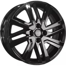 Литой диск Khomen KHW1609 Rio II/Solaris II 16x6" 4x100мм DIA 54.1мм ET 46мм (Black)